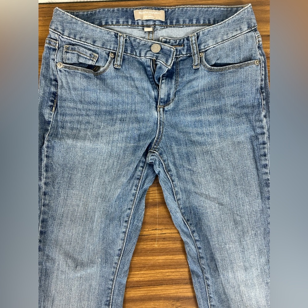 Womens Banana Republic Slim Bootcut Jeans. Size 26 - Picture 5 of 5